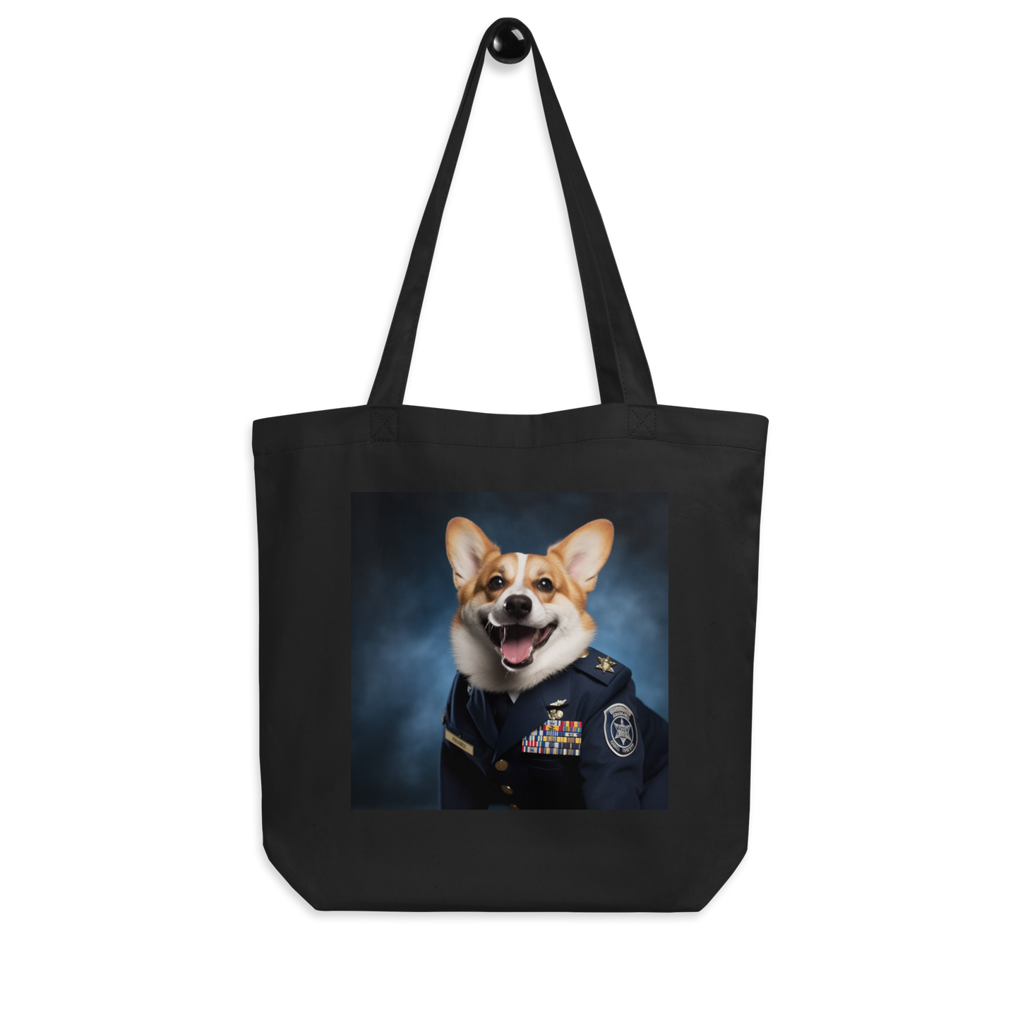 Pembroke Welsh Corgi Police Officer Eco Tote Bag