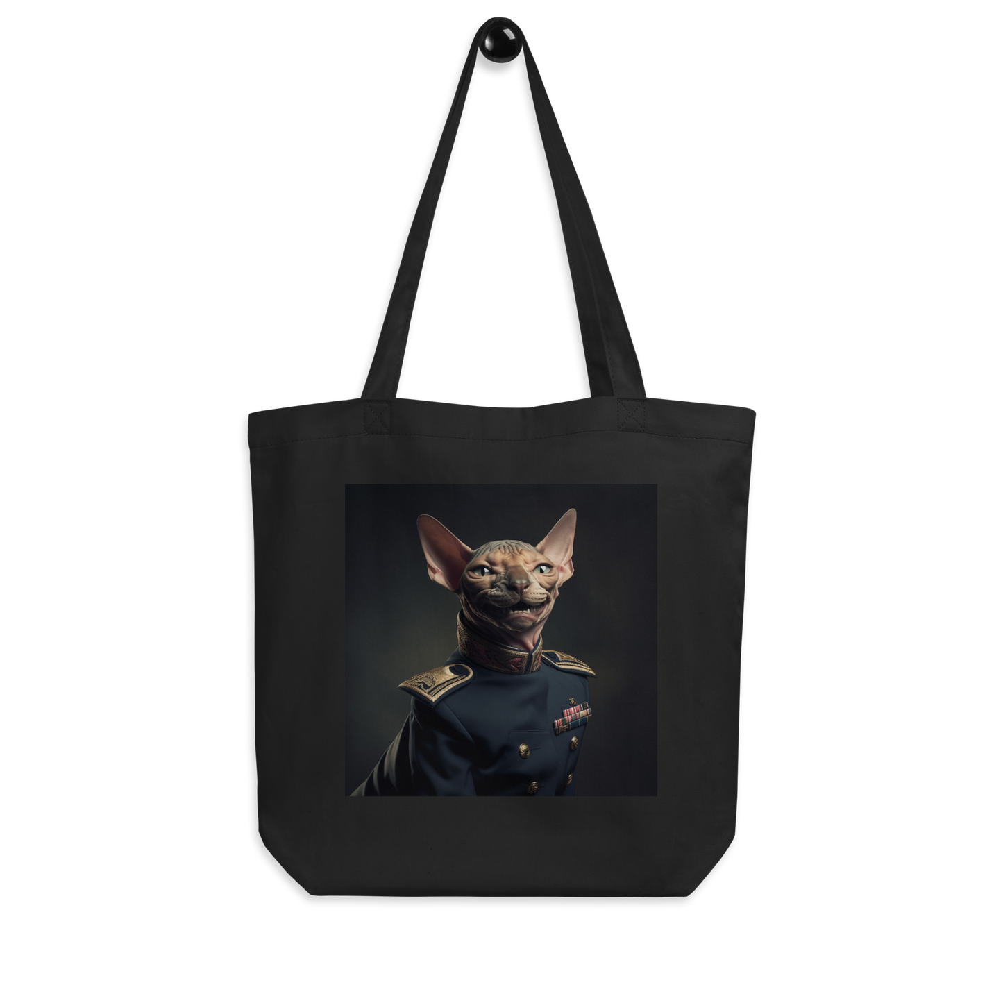 Sphynx Police Officer Eco Tote Bag