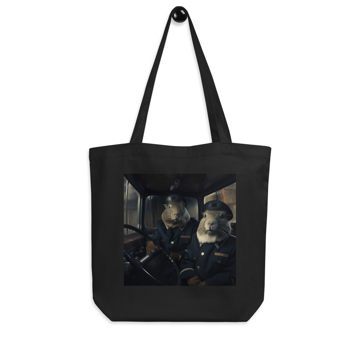 Guinea Pigs Police Officer Eco Tote Bag