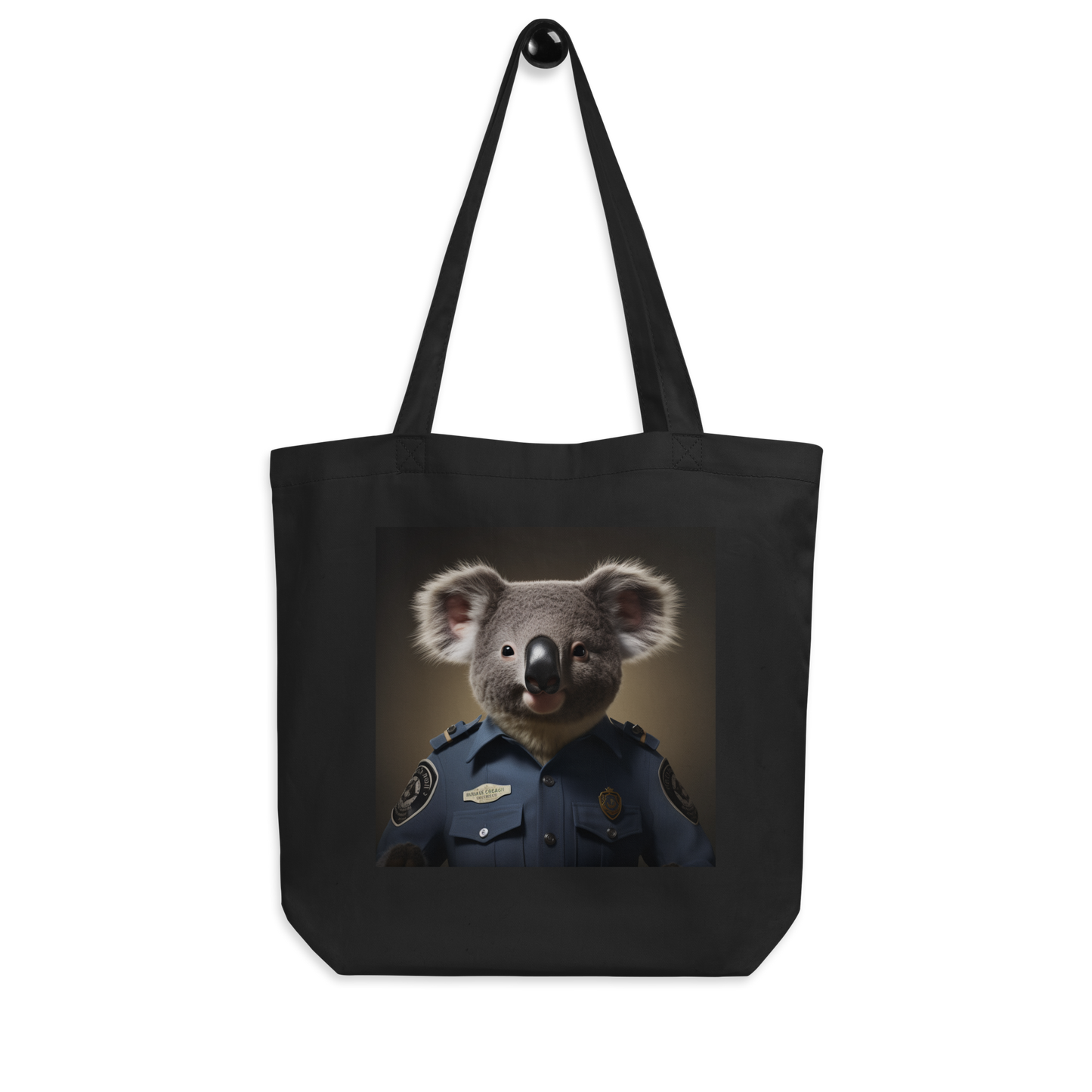 Koala Police Officer Eco Tote Bag