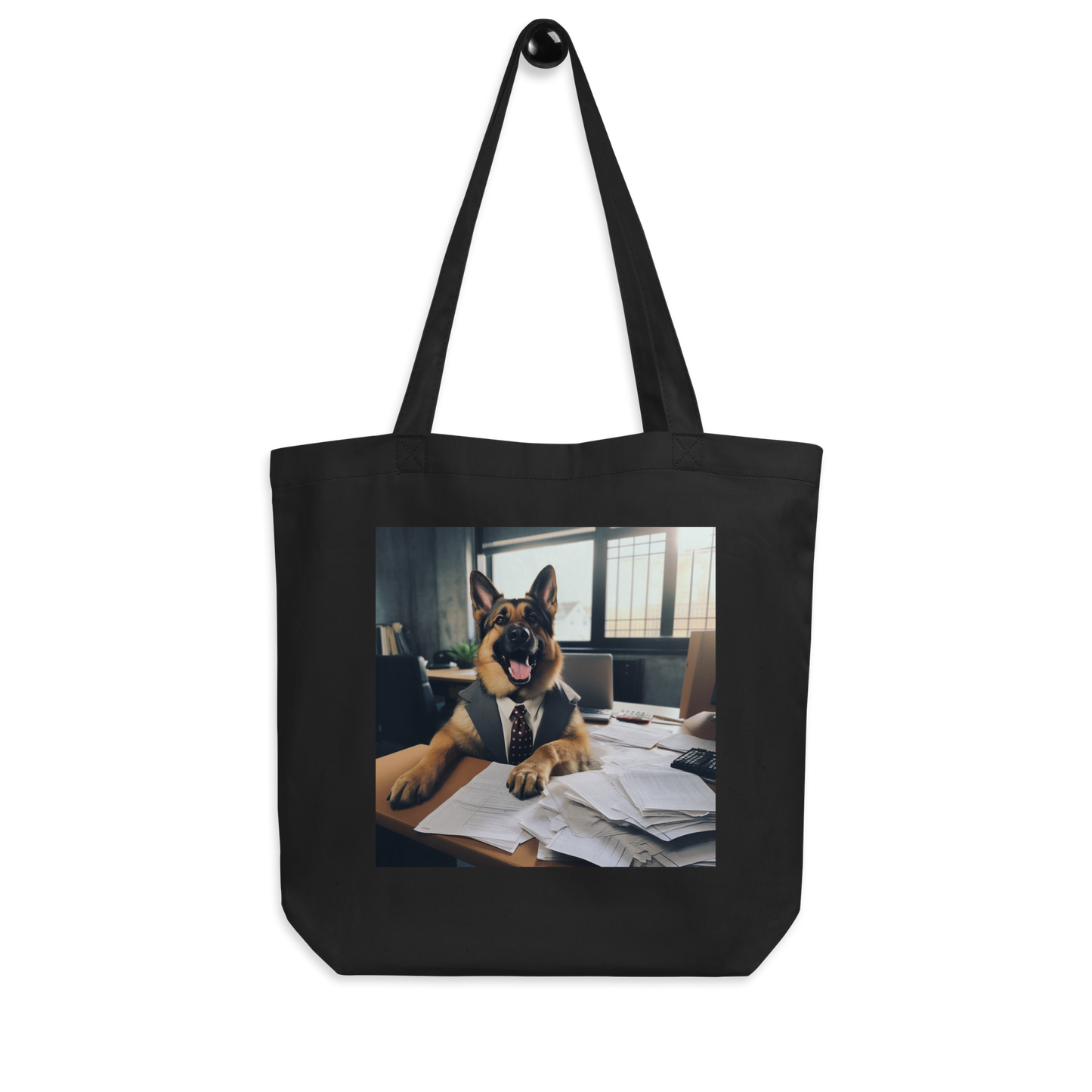 German Shepherd Lawyer Eco Tote Bag