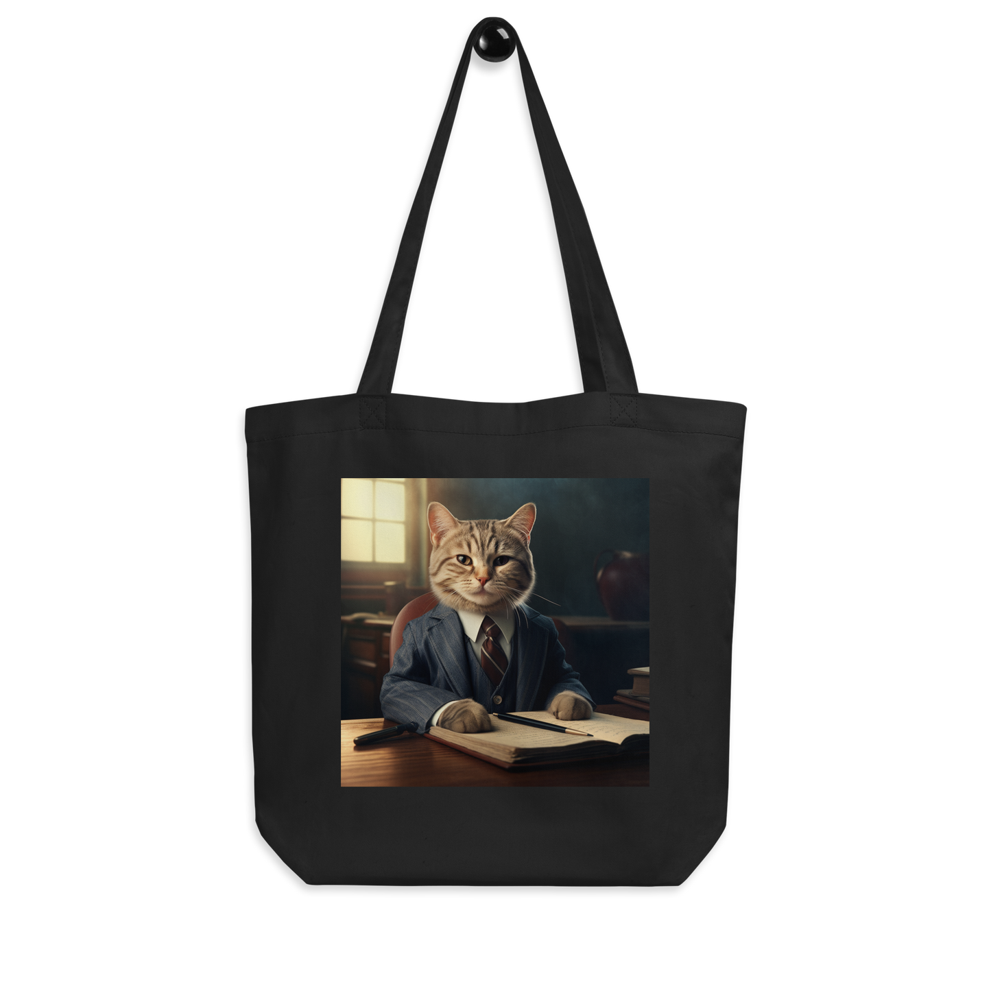 Domestic Shorthair Lawyer Eco Tote Bag