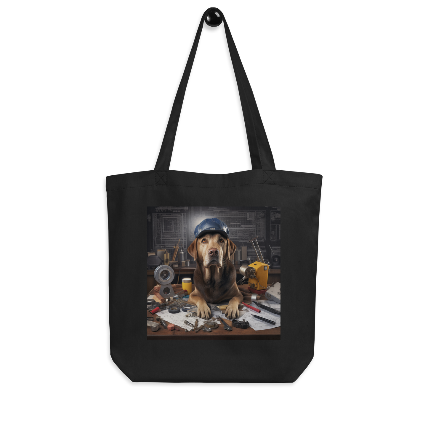 Labrador Retriever Engineer Eco Tote Bag