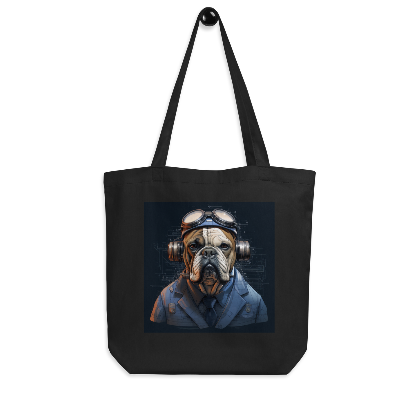 Bulldog Engineer Eco Tote Bag