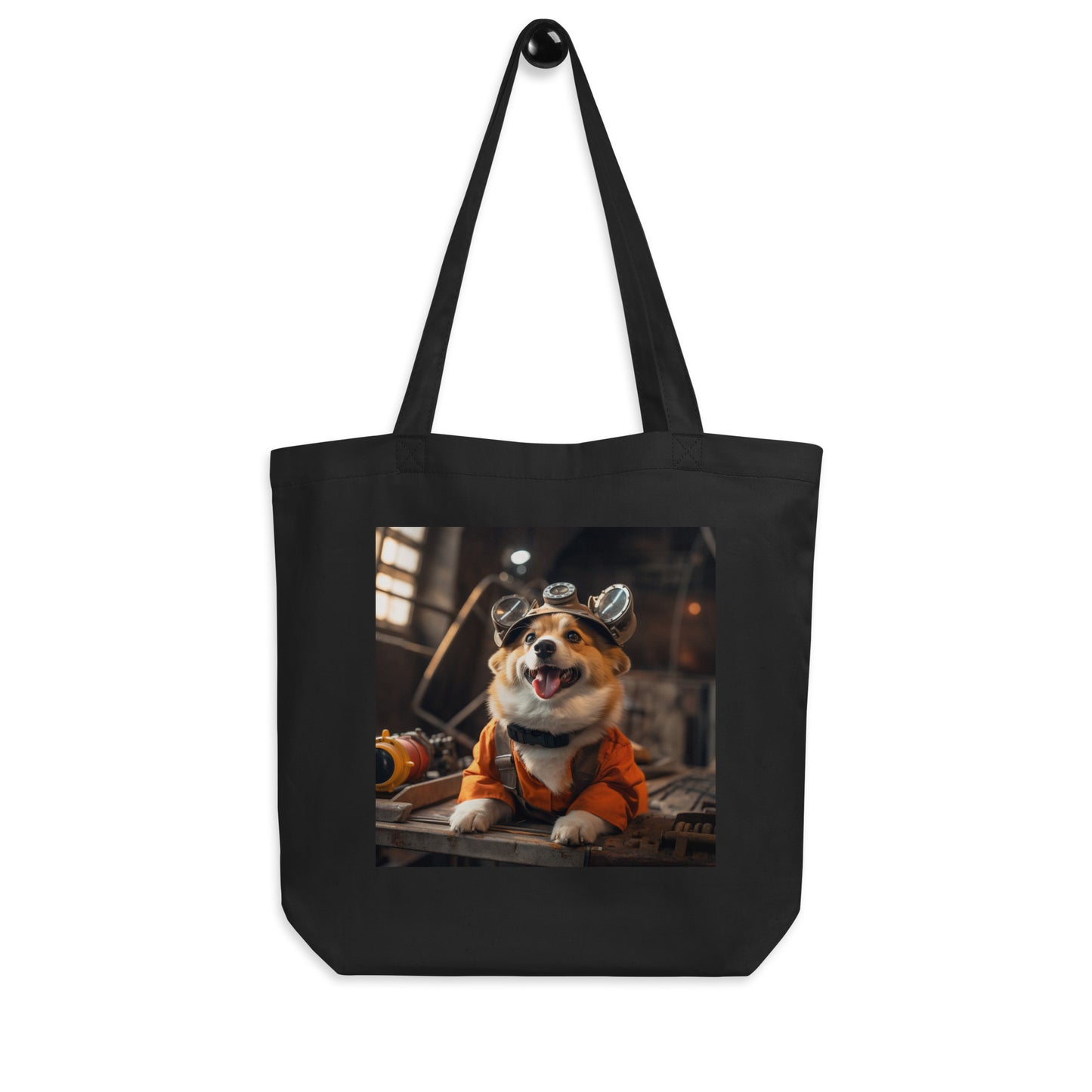 Pembroke Welsh Corgi Engineer Eco Tote Bag