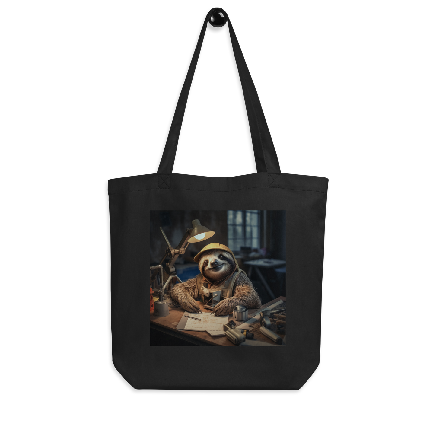 Sloth Engineer Eco Tote Bag