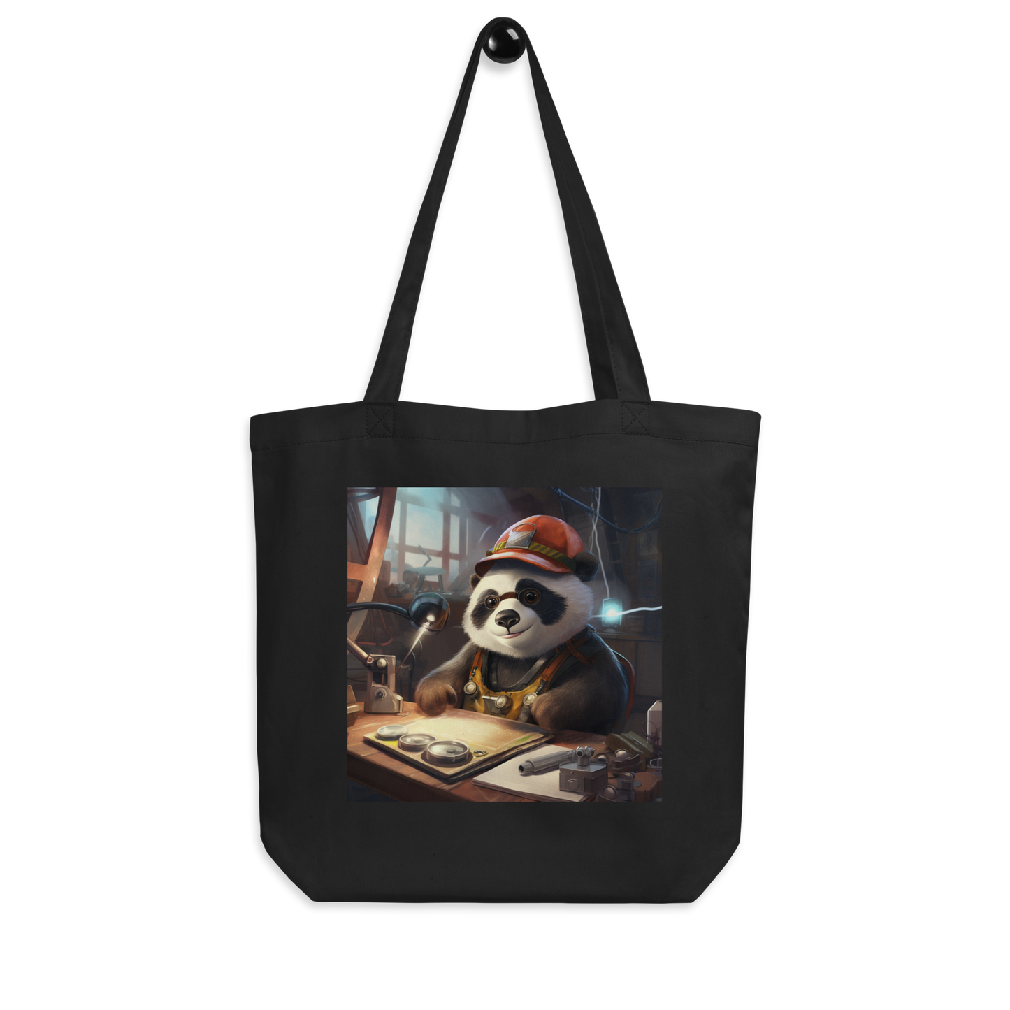 Panda Engineer Eco Tote Bag