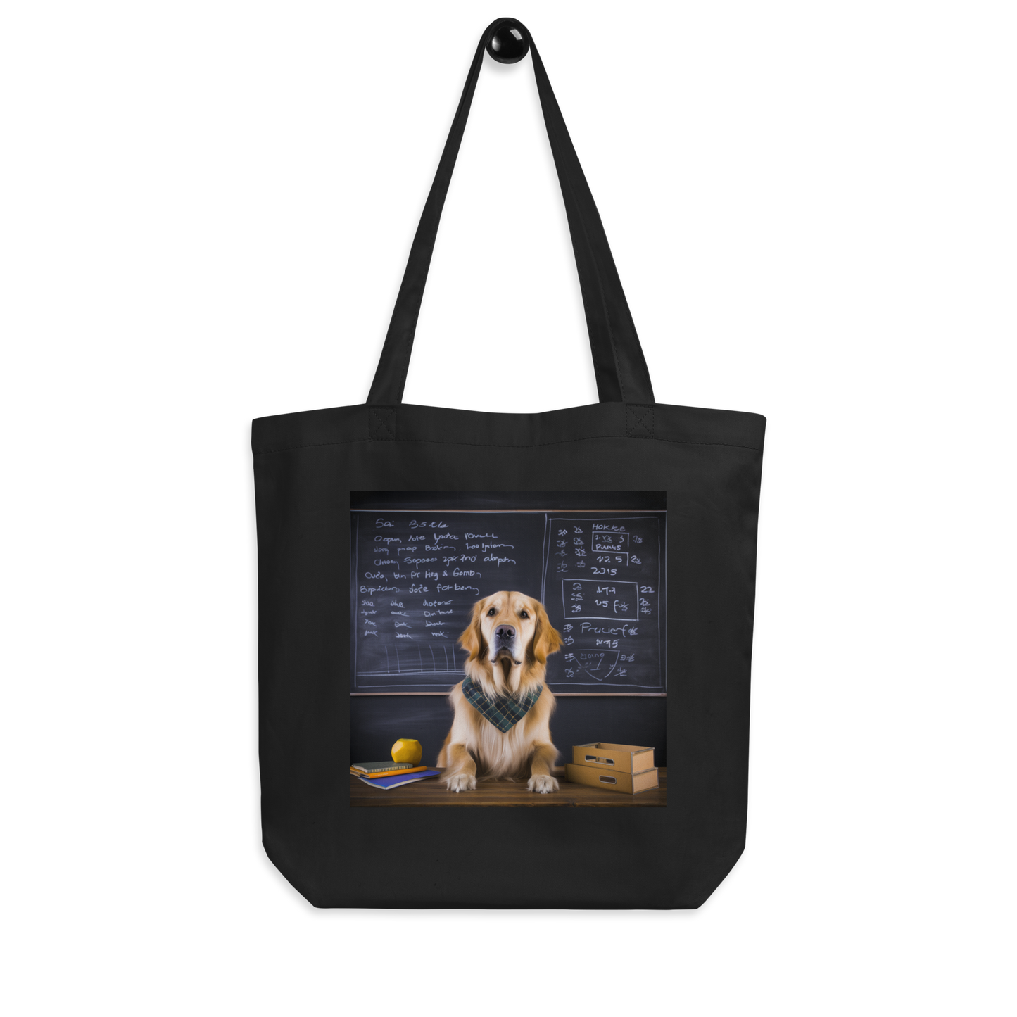 Golden Retriever Teacher Eco Tote Bag