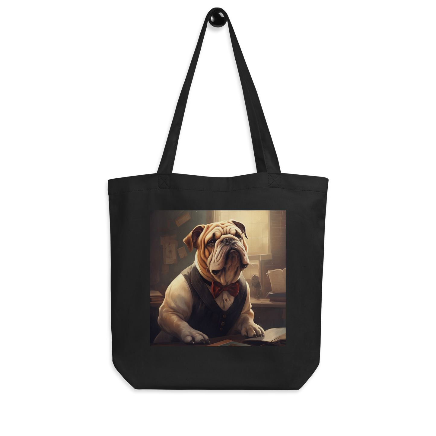 Bulldog Teacher Eco Tote Bag