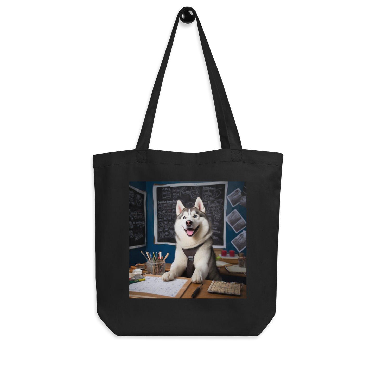 Siberian Husky Teacher Eco Tote Bag