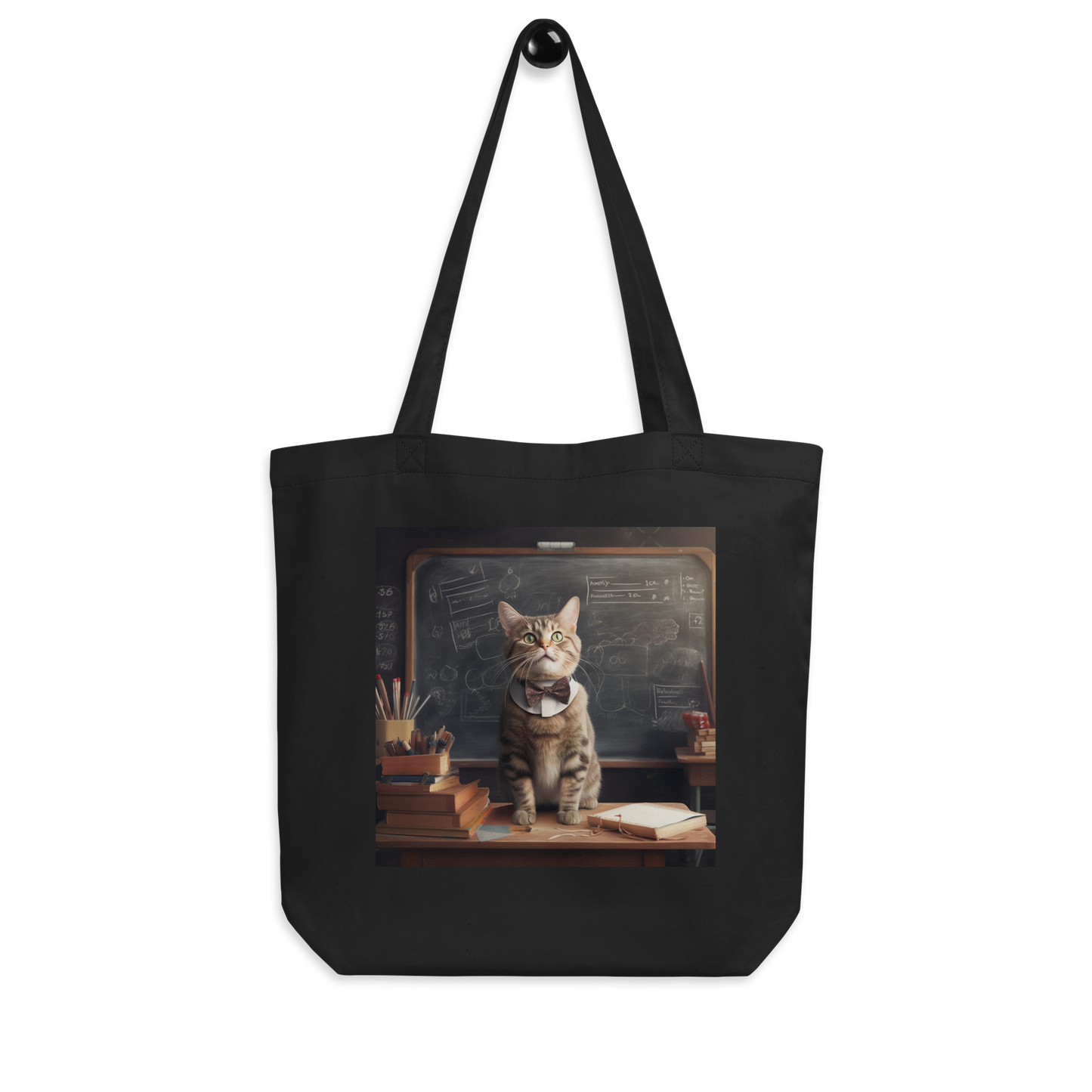 Domestic Shorthair Teacher Eco Tote Bag