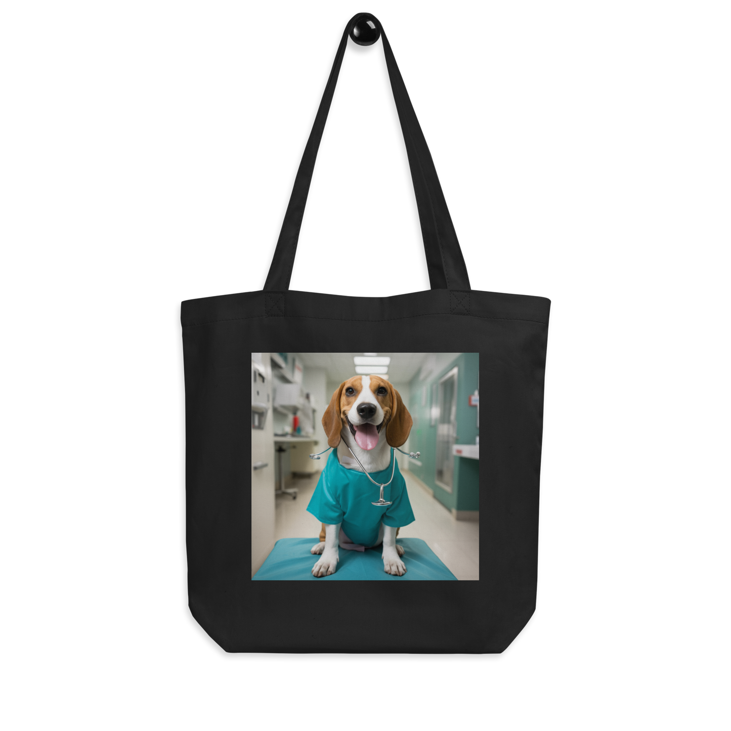 Beagle Nurse Eco Tote Bag