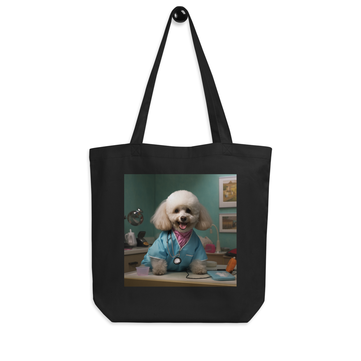 Poodle Nurse Eco Tote Bag