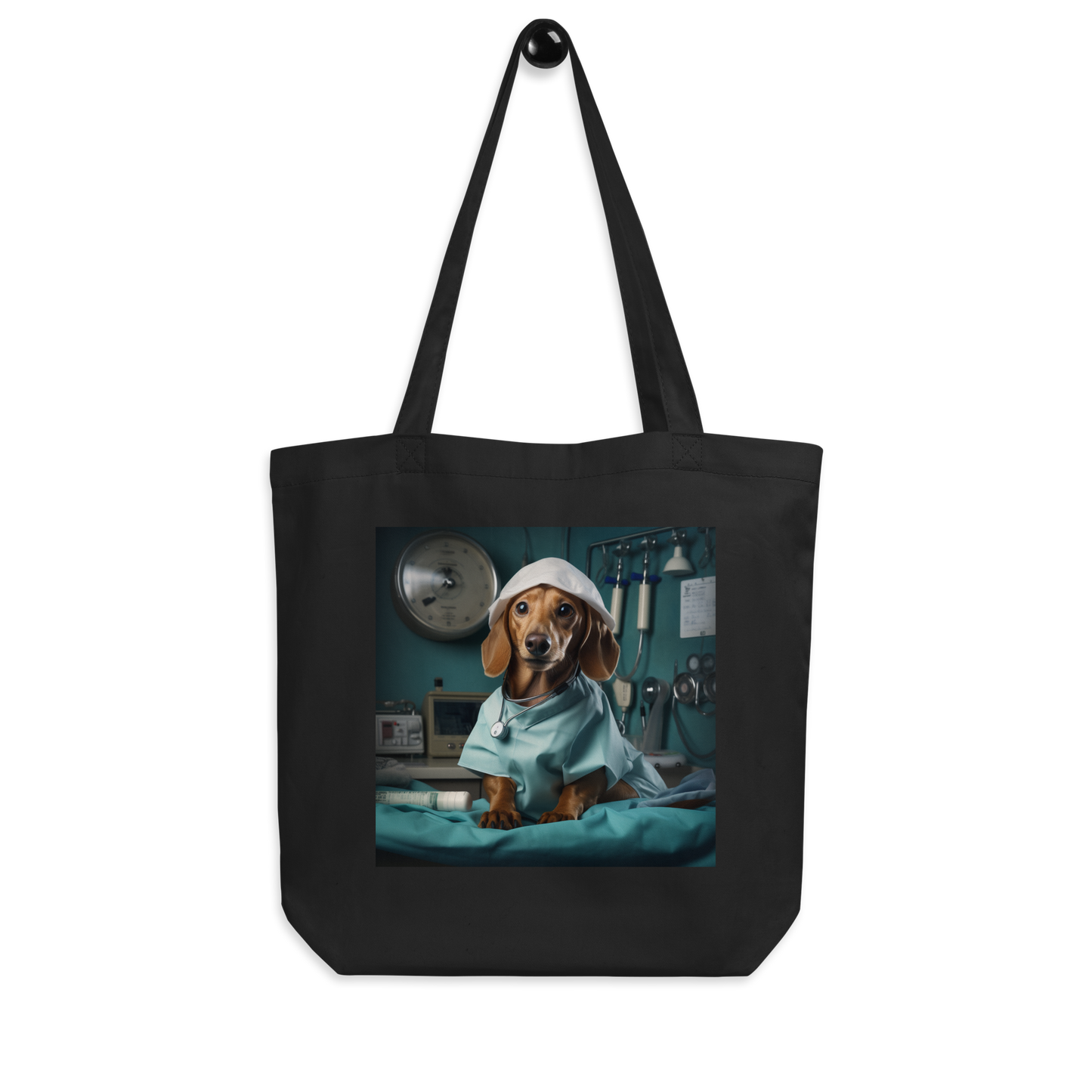 Dachshund Nurse Eco Tote Bag