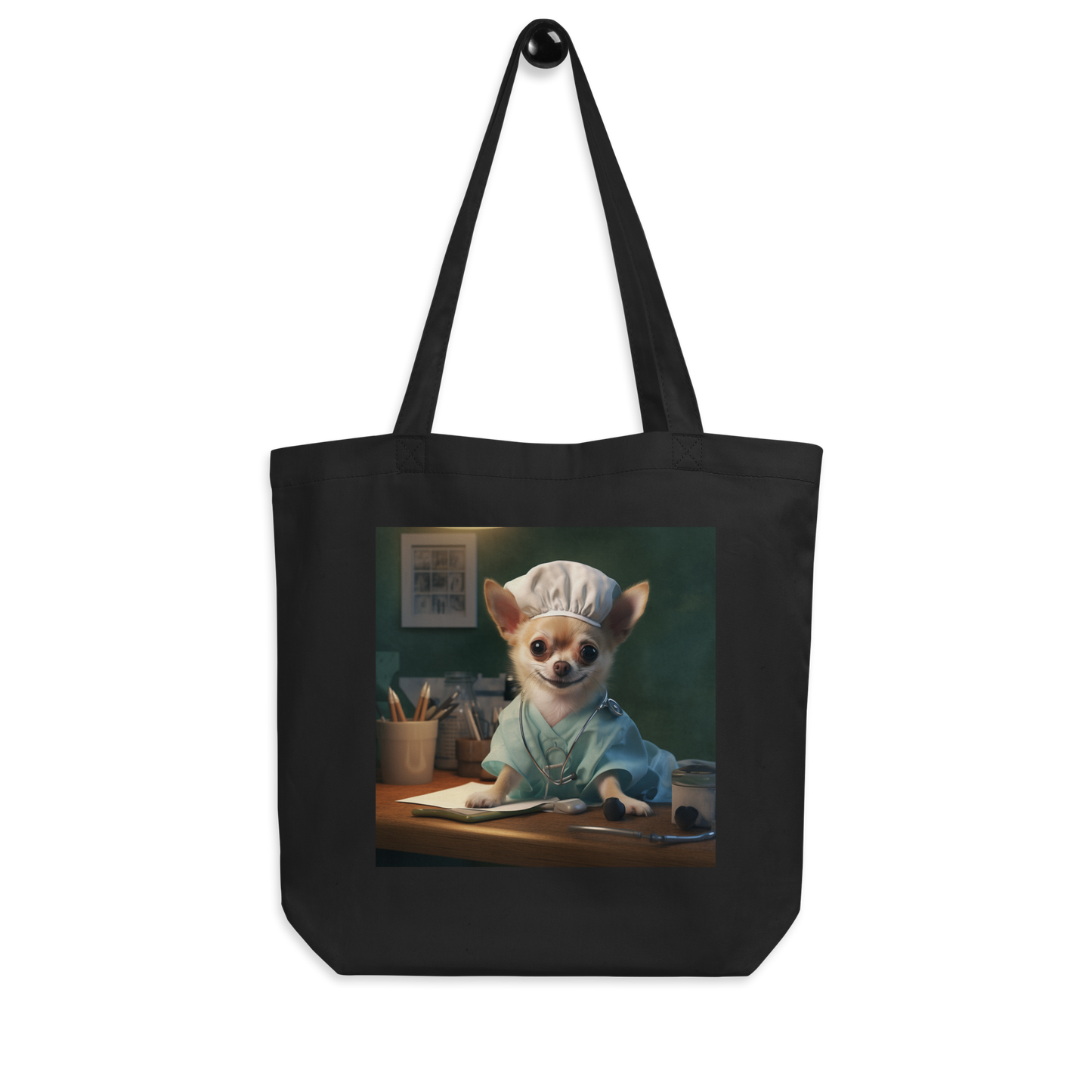 Chihuahua Nurse Eco Tote Bag