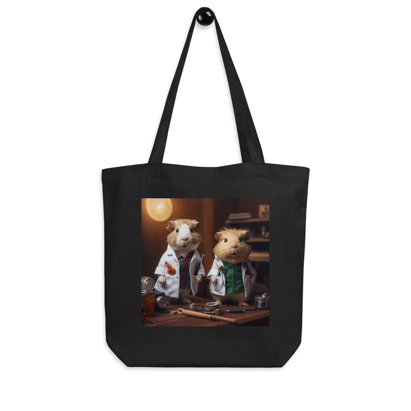 Guinea Pigs Nurse Eco Tote Bag