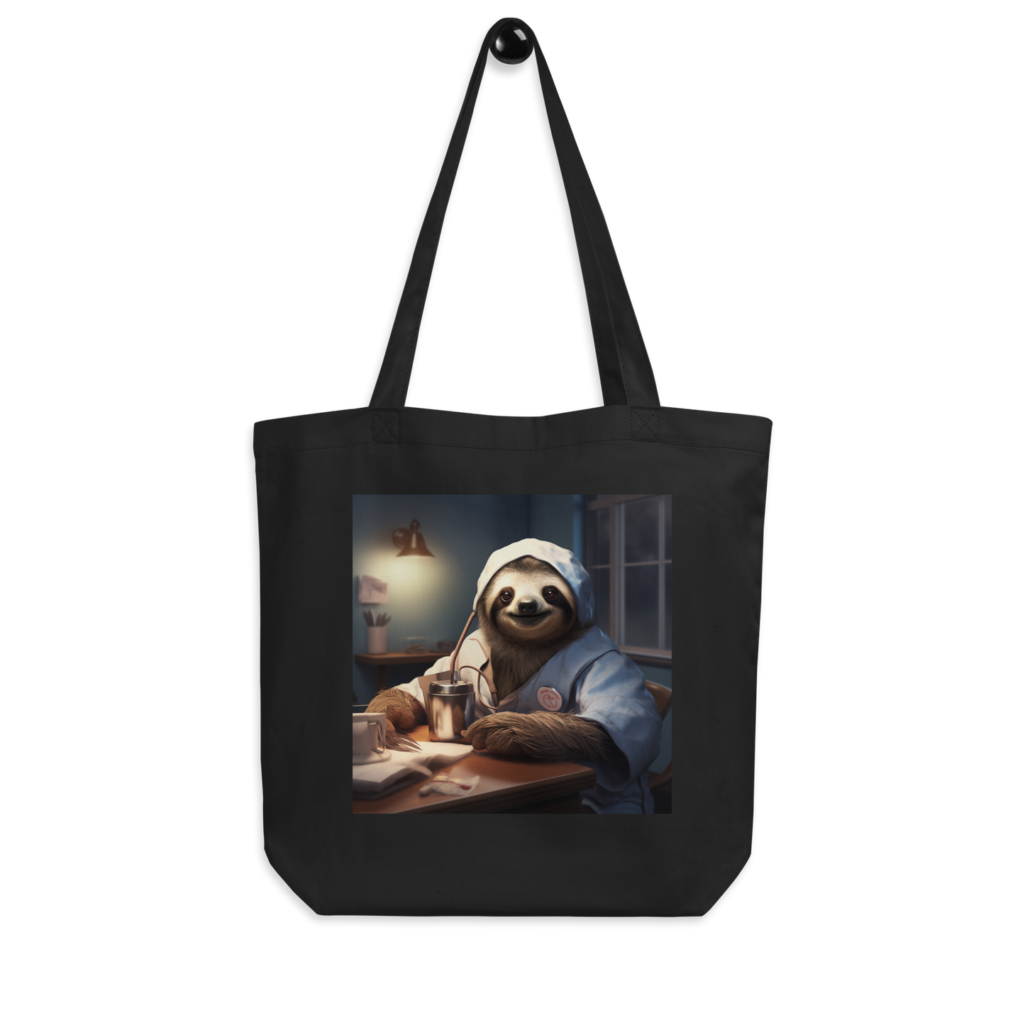 Sloth Nurse Eco Tote Bag