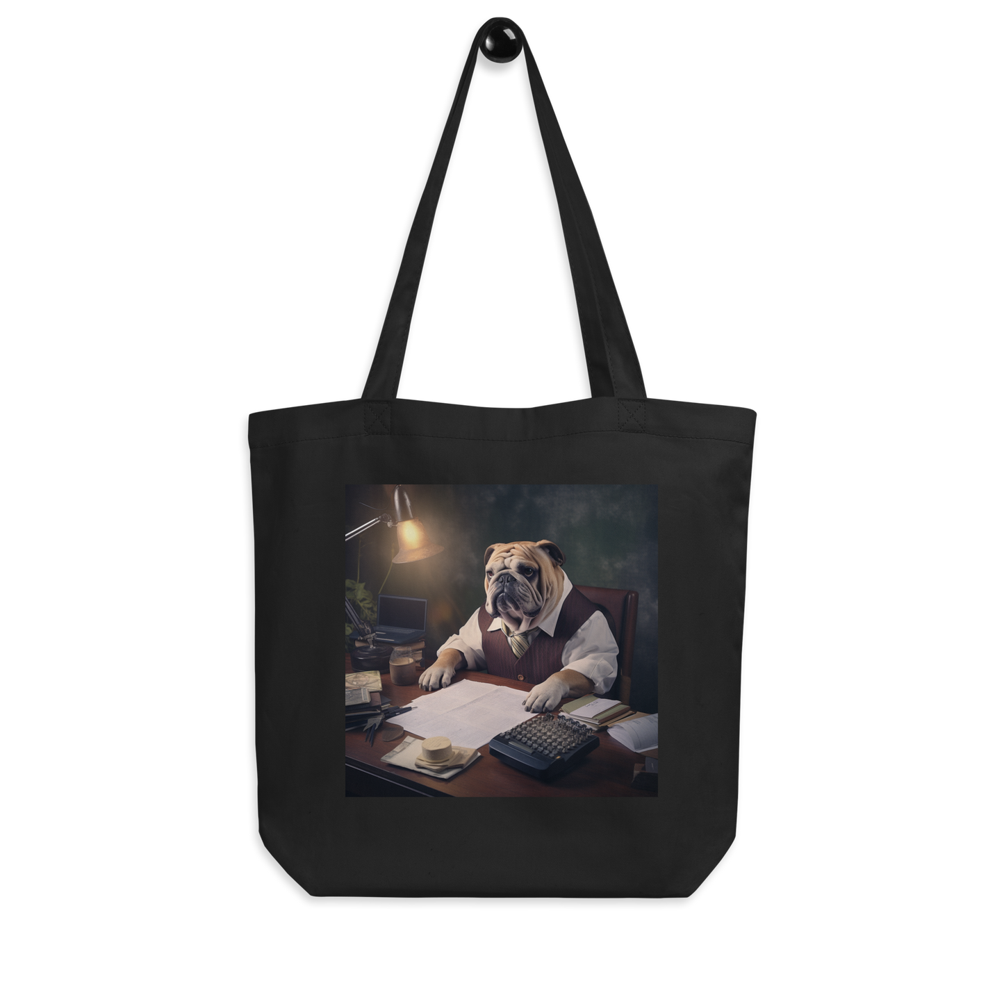 Bulldog Accountant Eco Tote Bag