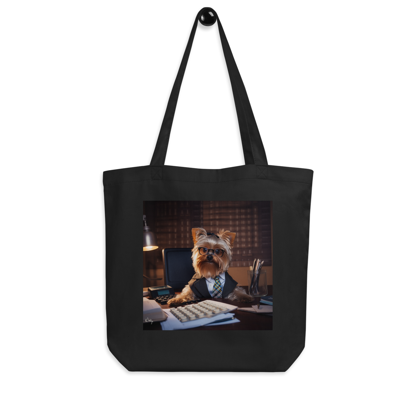 Yorkshire Terrier Accountant Eco Tote Bag