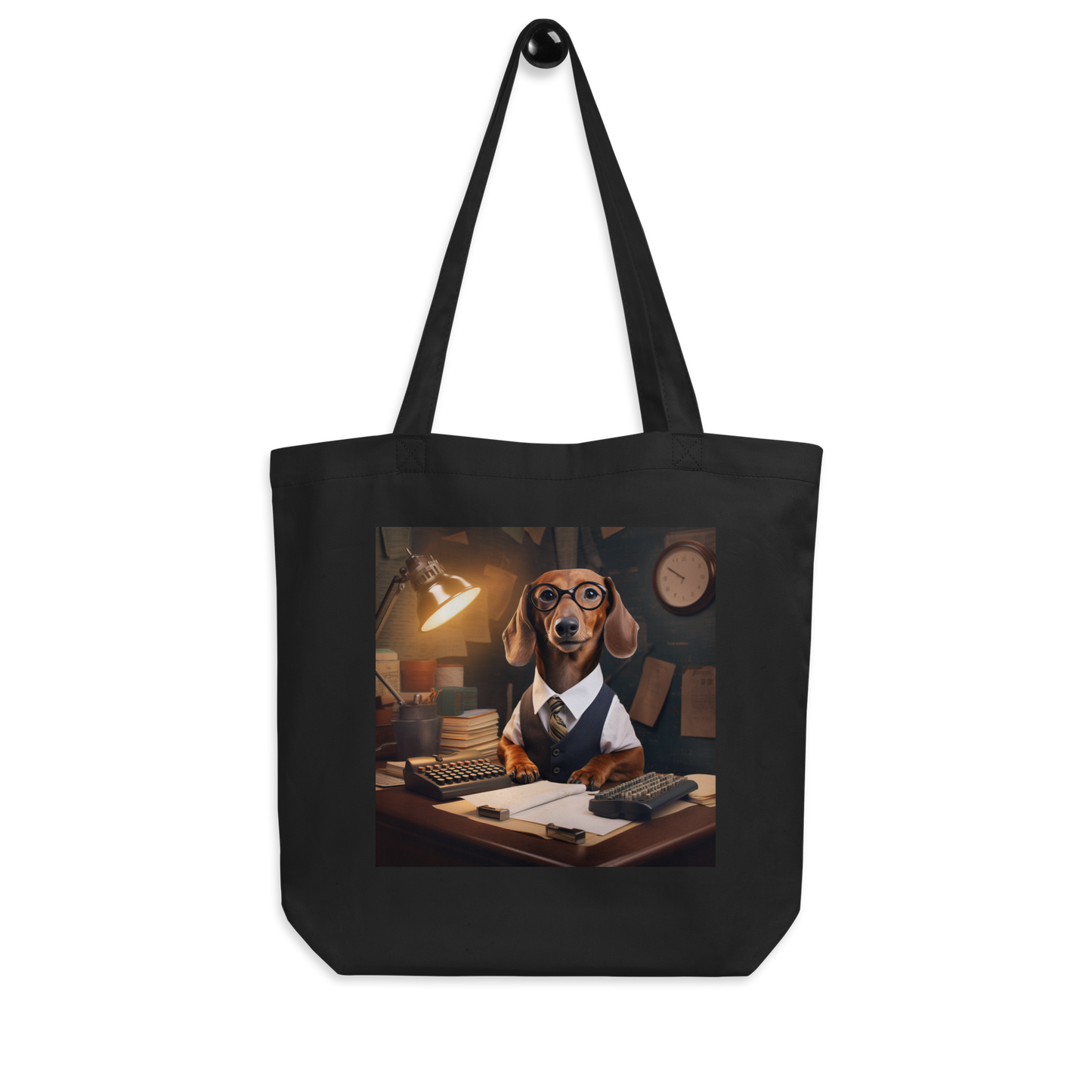 Dachshund Accountant Eco Tote Bag