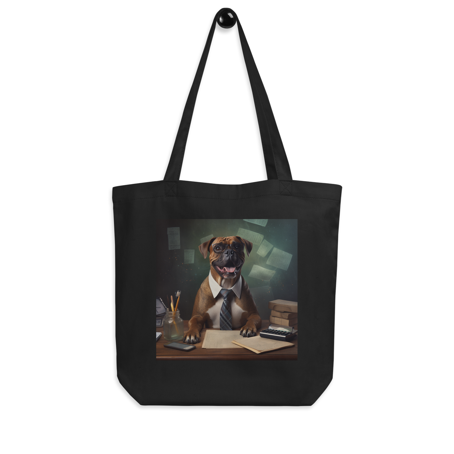 Boxer Accountant Eco Tote Bag