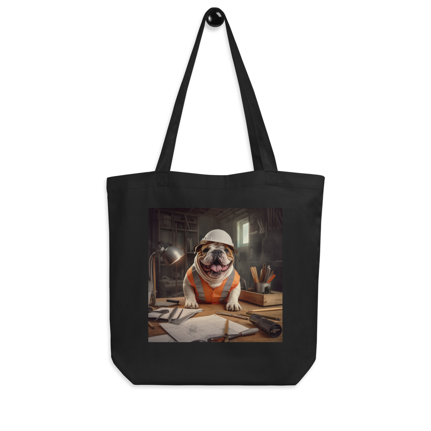 Bulldog Architect Eco Tote Bag