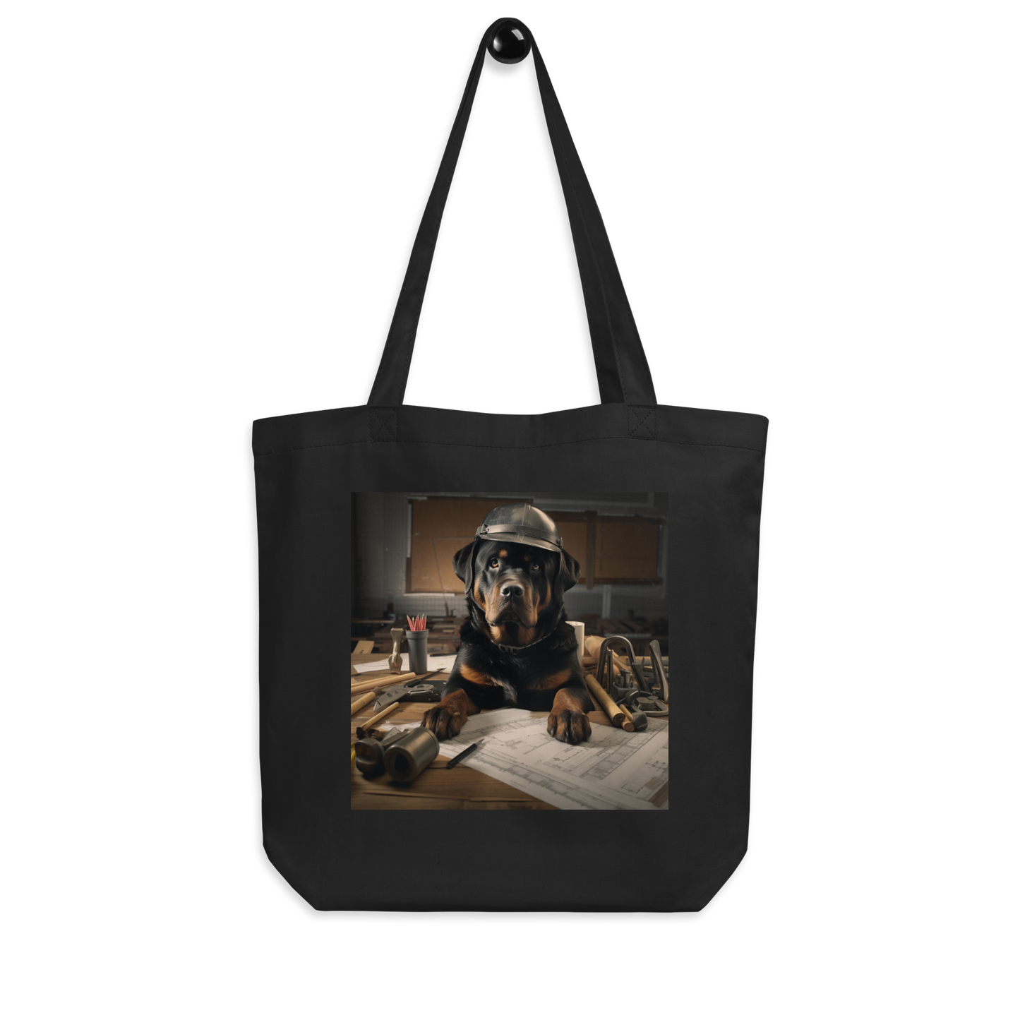 Rottweiler Architect Eco Tote Bag