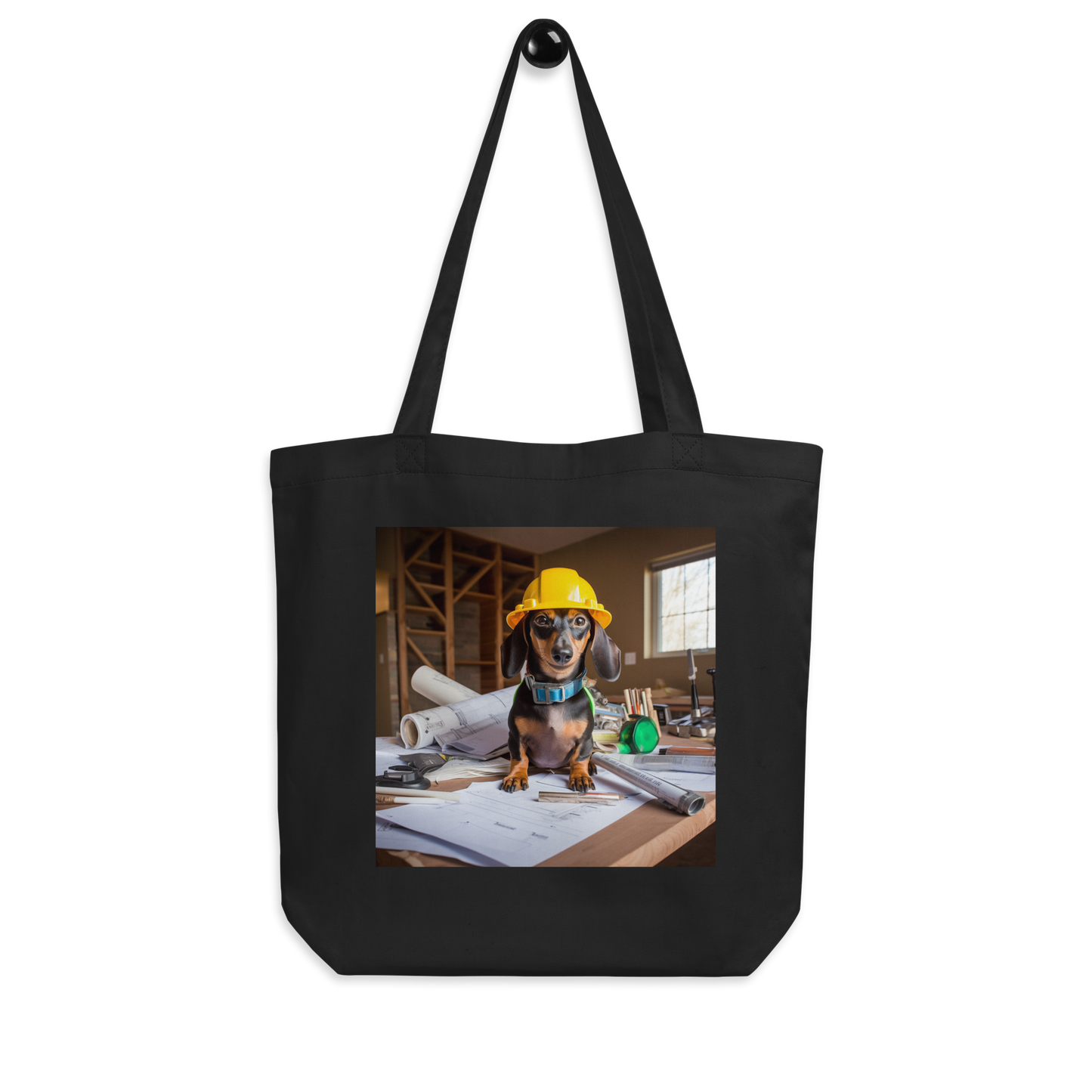 Dachshund Architect Eco Tote Bag