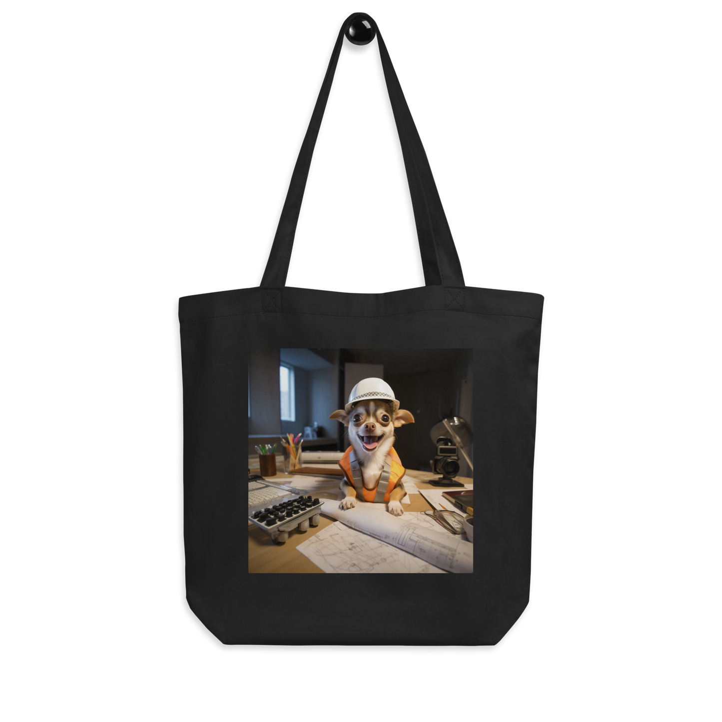 Chihuahua Architect Eco Tote Bag