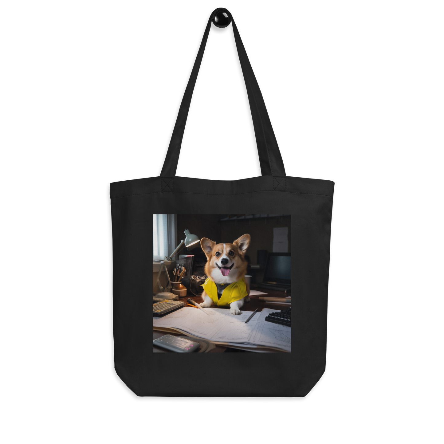 Pembroke Welsh Corgi Architect Eco Tote Bag