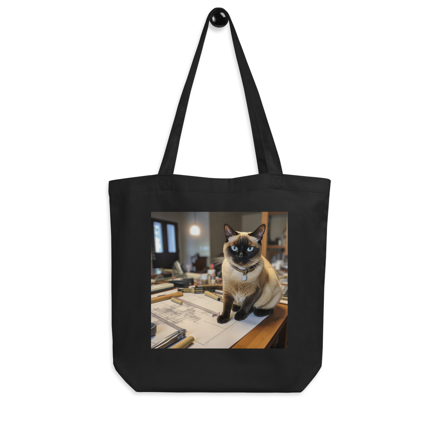 Siamese Architect Eco Tote Bag