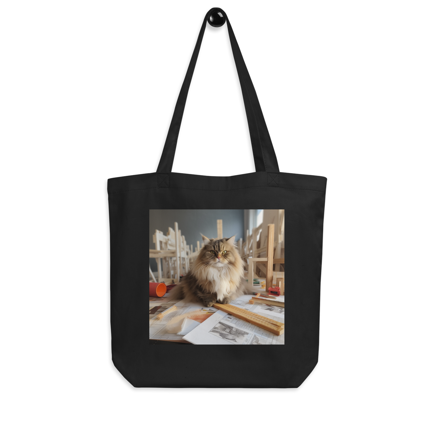 Maine Coon Architect Eco Tote Bag