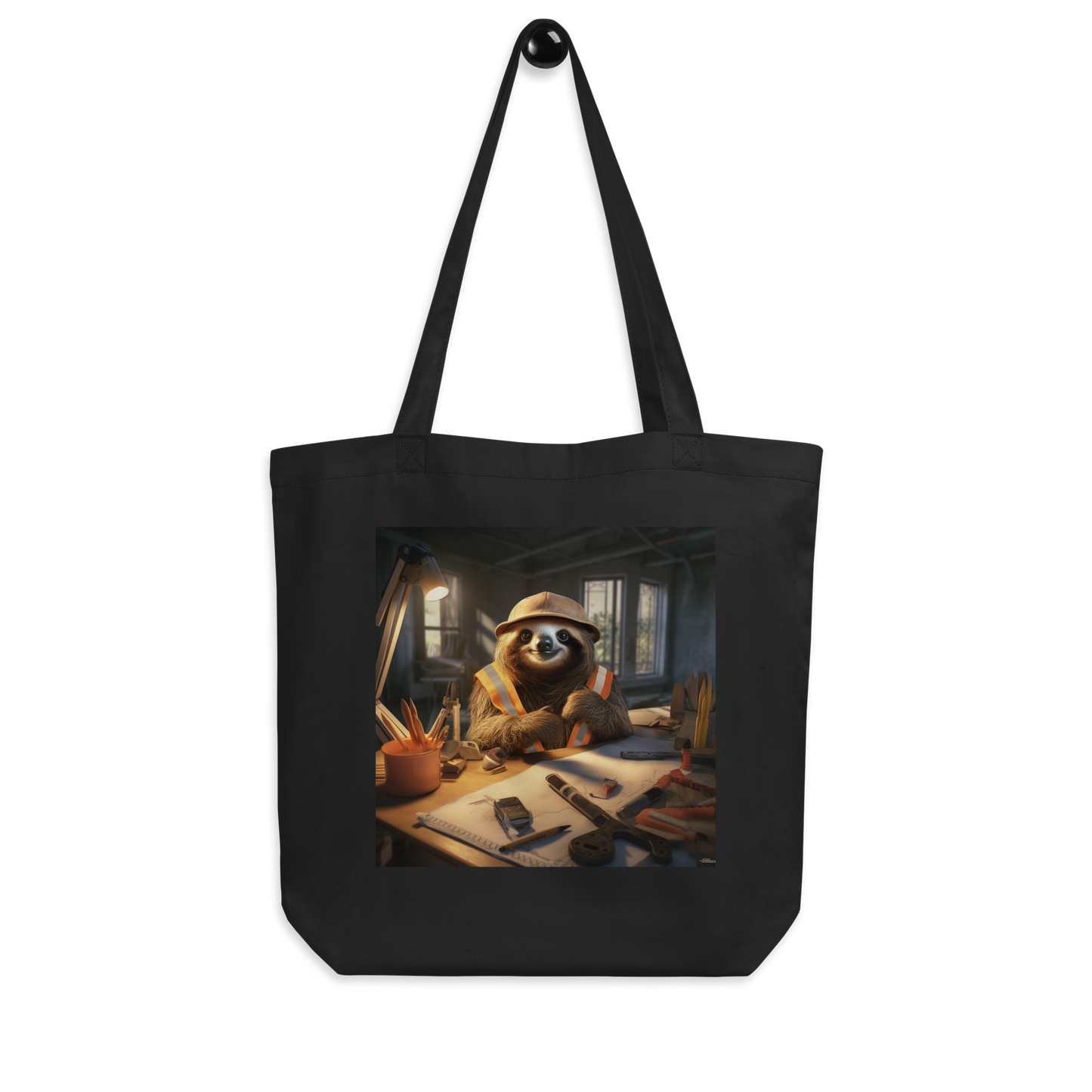 Sloth Architect Eco Tote Bag