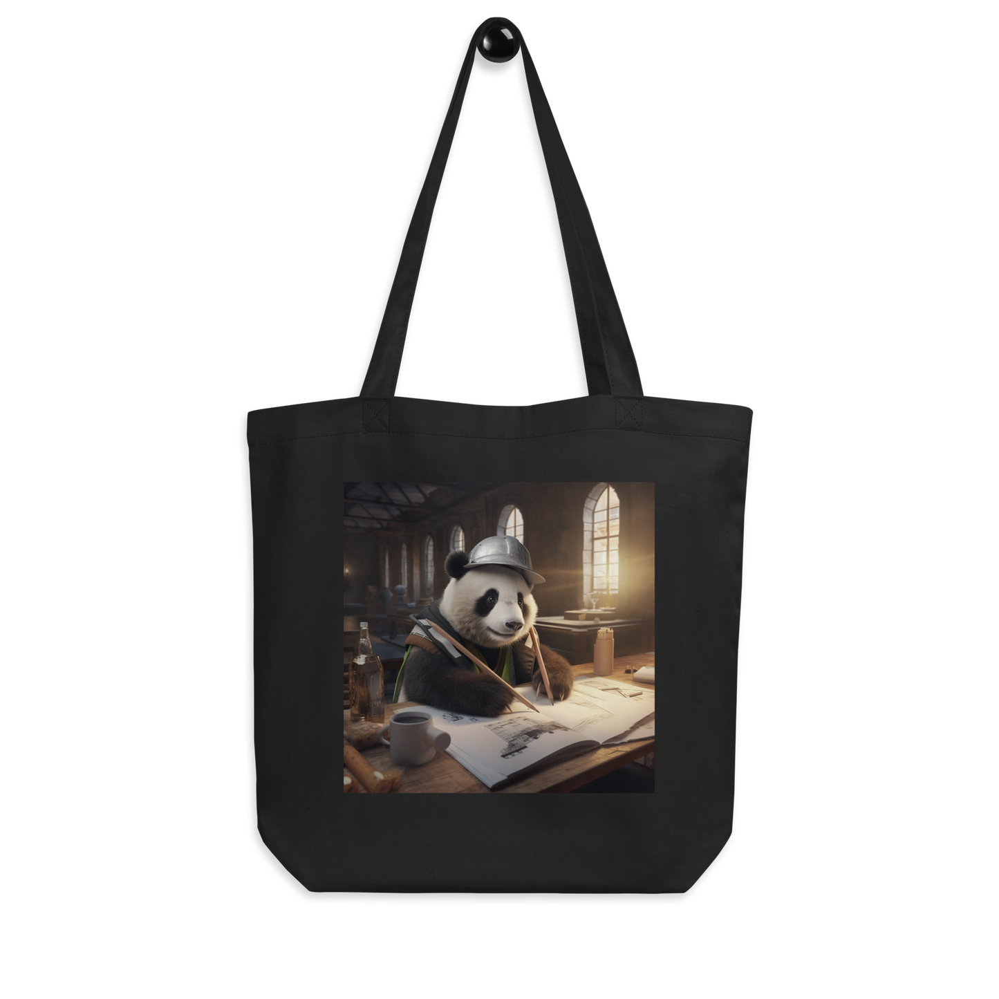 Panda Architect Eco Tote Bag