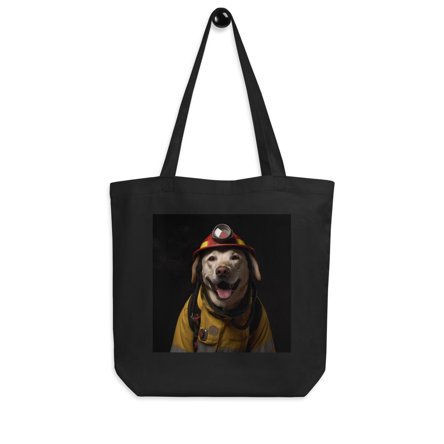 Labrador Retriever Firefighter Eco Tote Bag