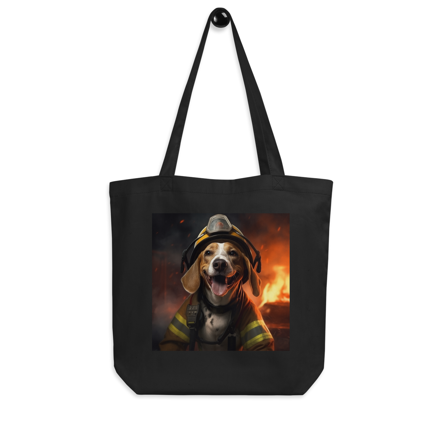 Beagle Firefighter Eco Tote Bag