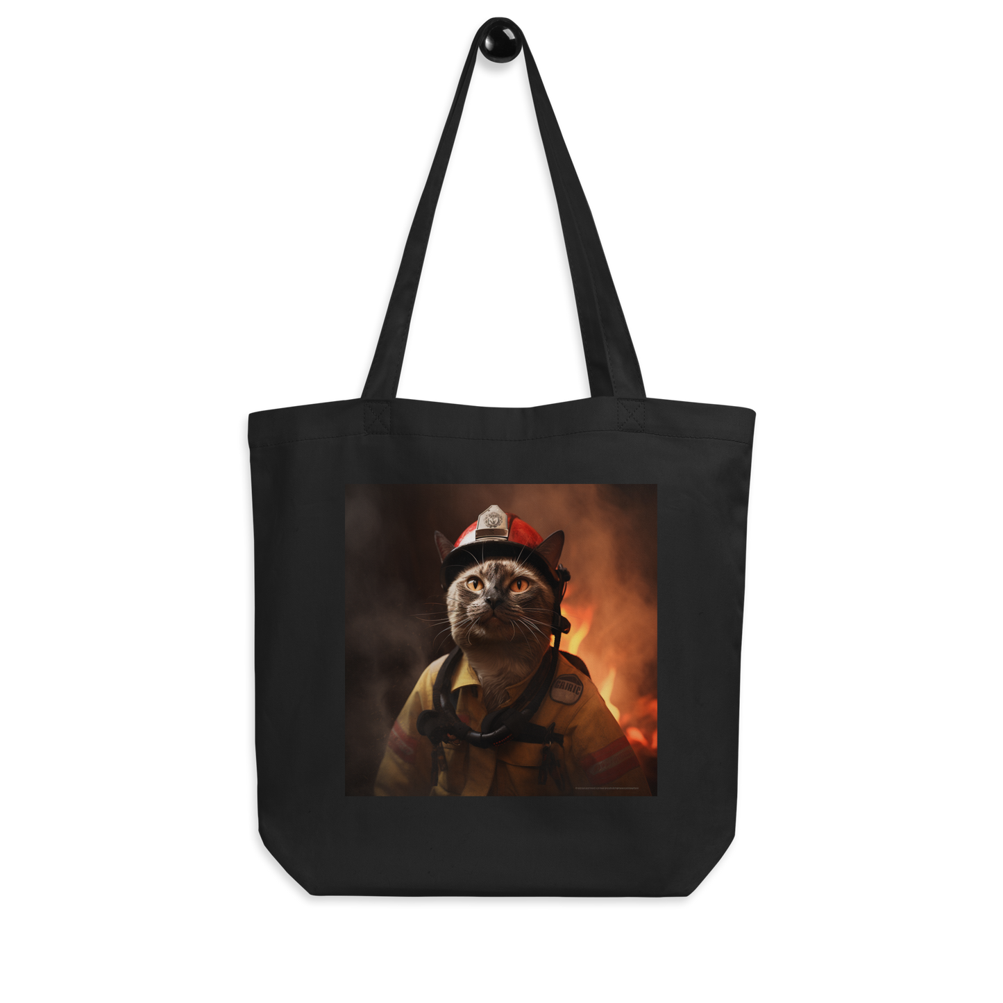 Siamese Firefighter Eco Tote Bag