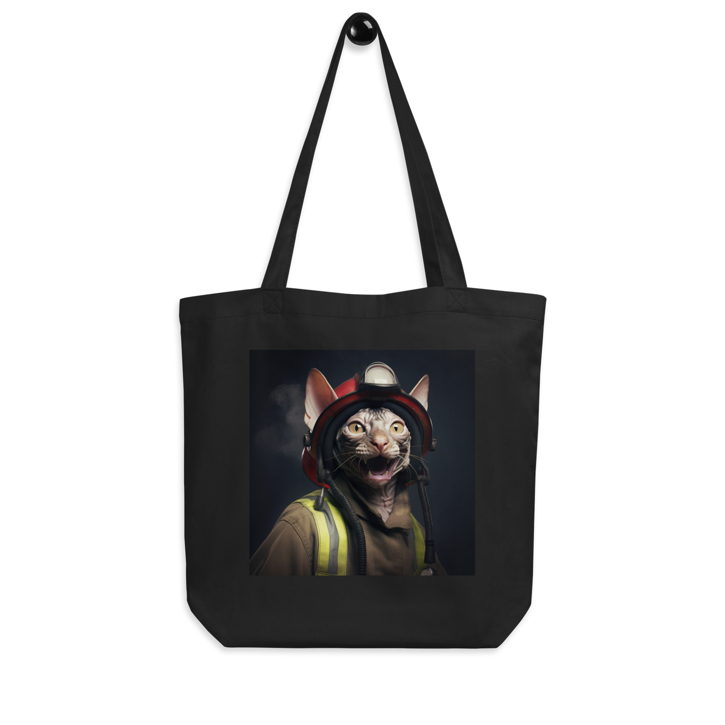 Sphynx Firefighter Eco Tote Bag