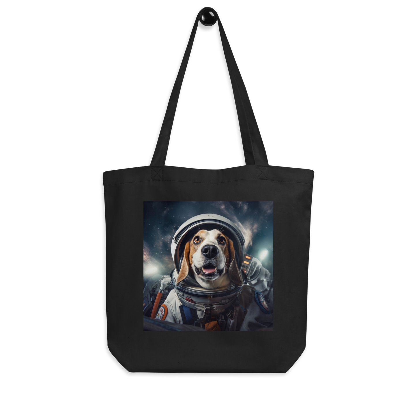 Beagle Astronaut Eco Tote Bag