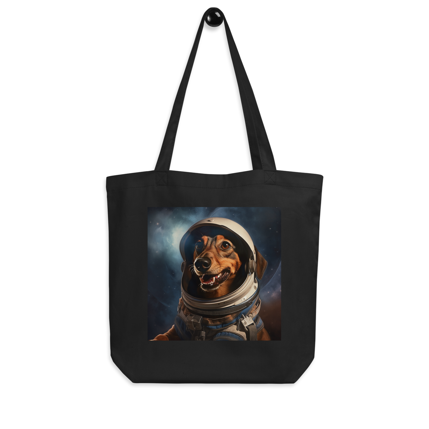 Dachshund Astronaut Eco Tote Bag