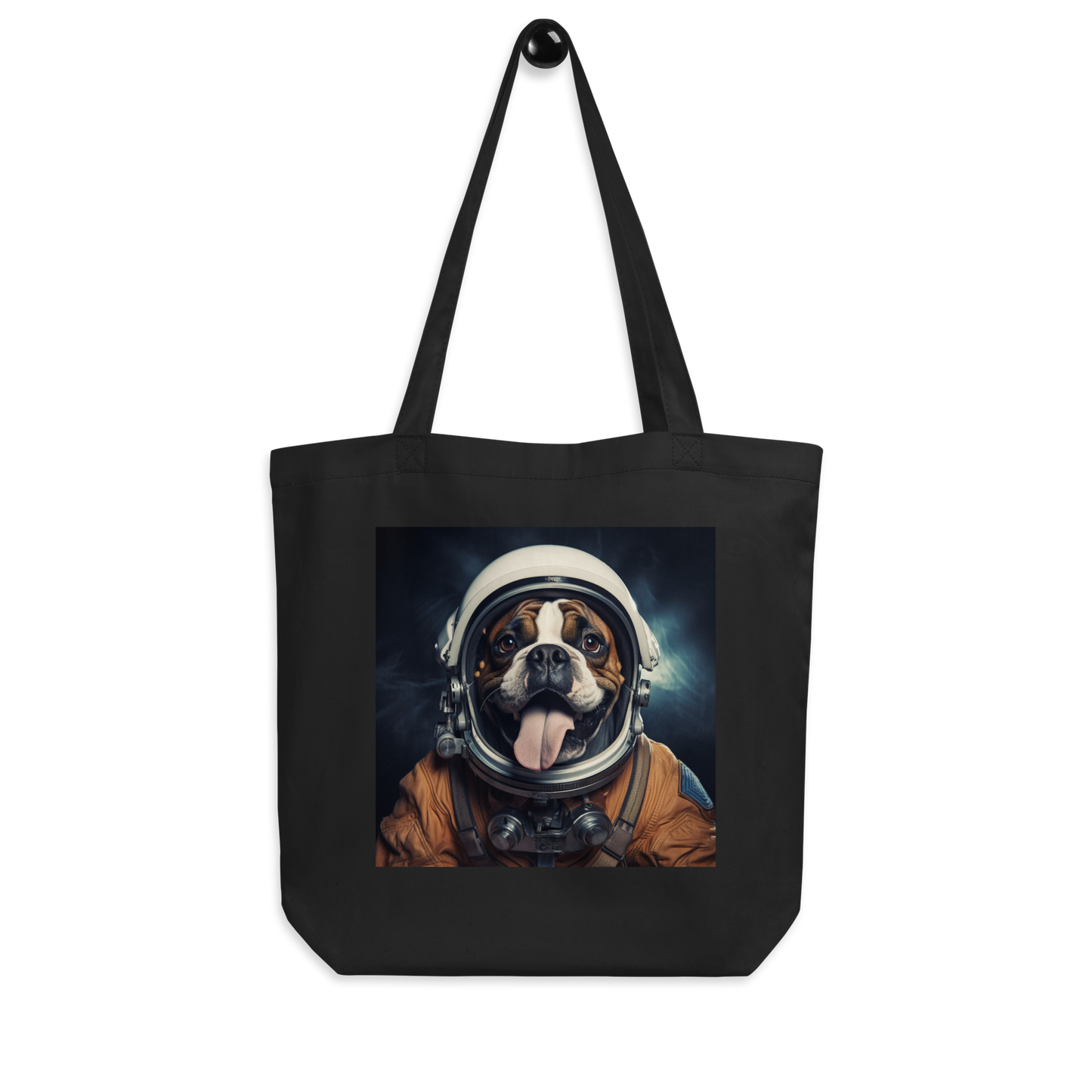 Boxer Astronaut Eco Tote Bag