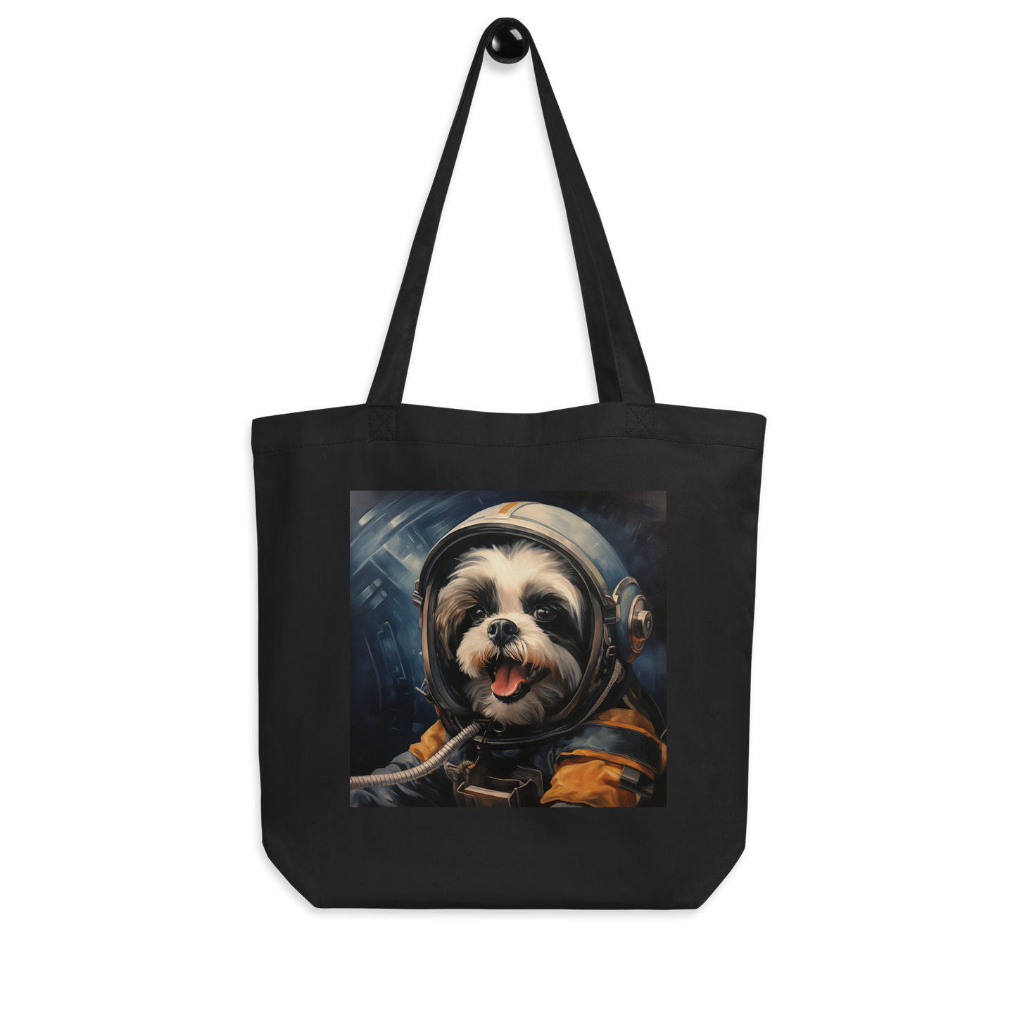 Shih Tzu Astronaut Eco Tote Bag