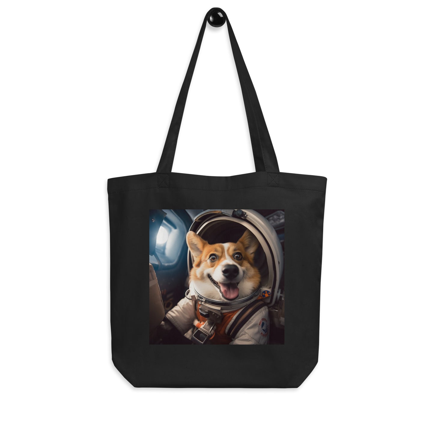 Pembroke Welsh Corgi Astronaut Eco Tote Bag