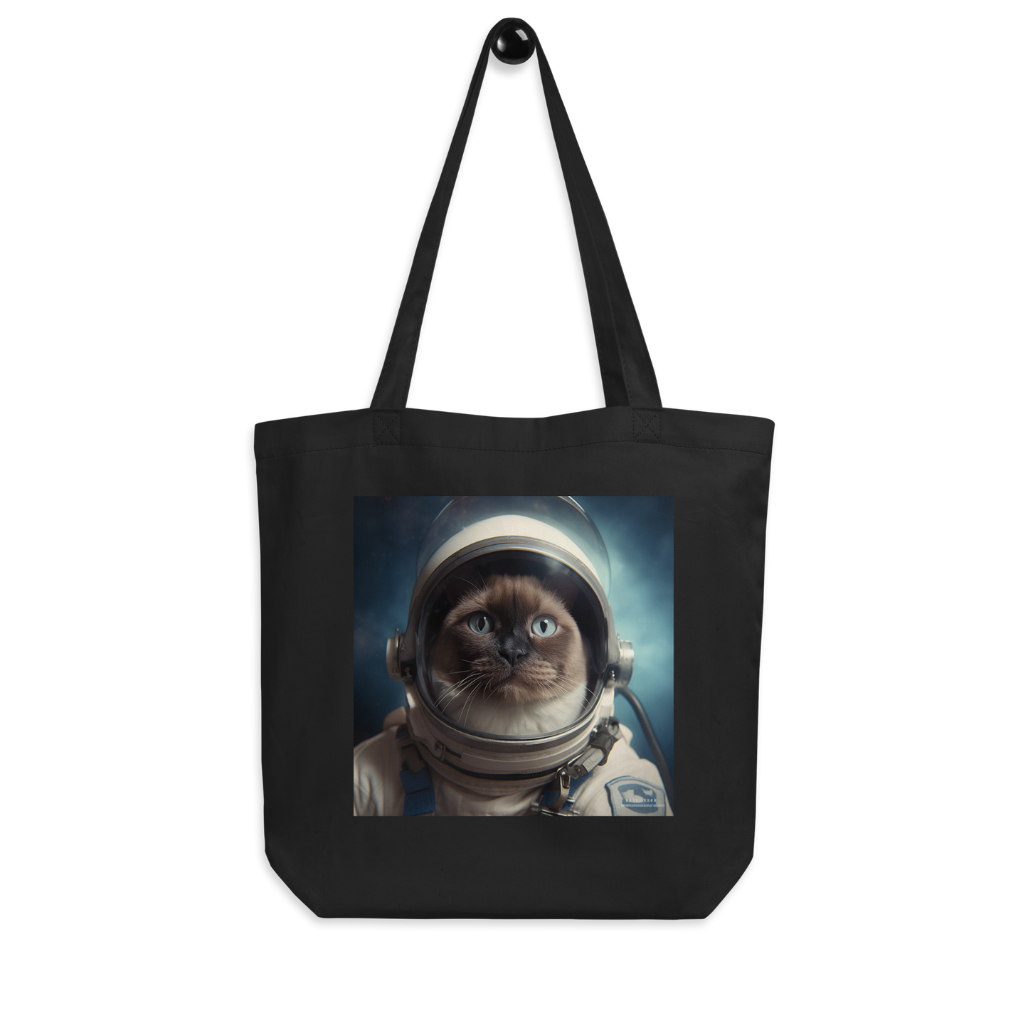 Siamese Astronaut Eco Tote Bag