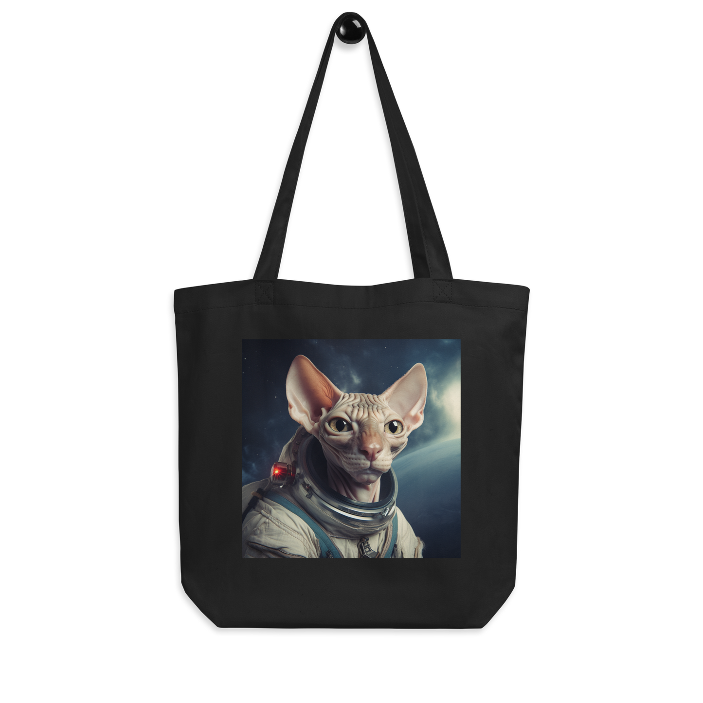 Sphynx Astronaut Eco Tote Bag