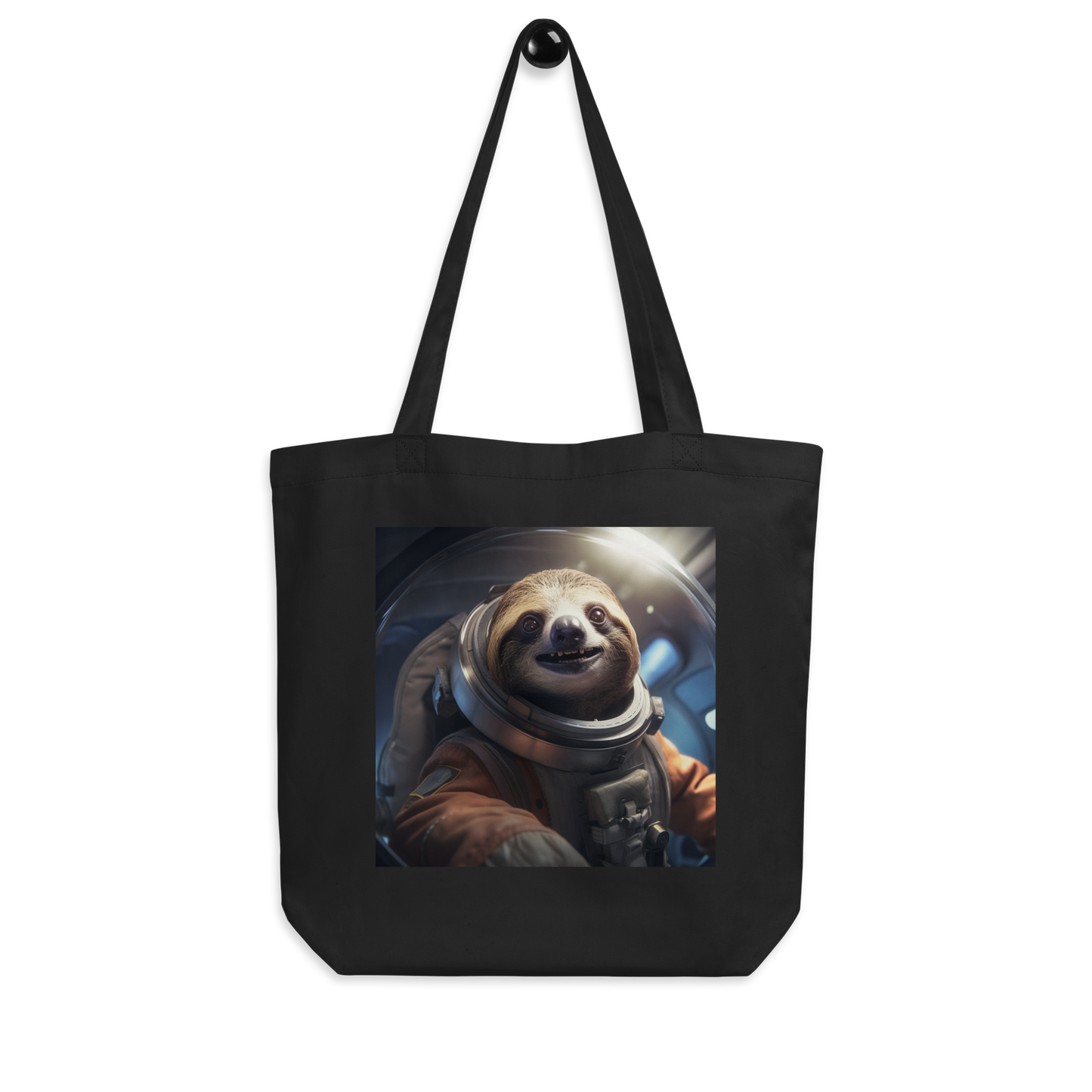 Sloth Astronaut Eco Tote Bag