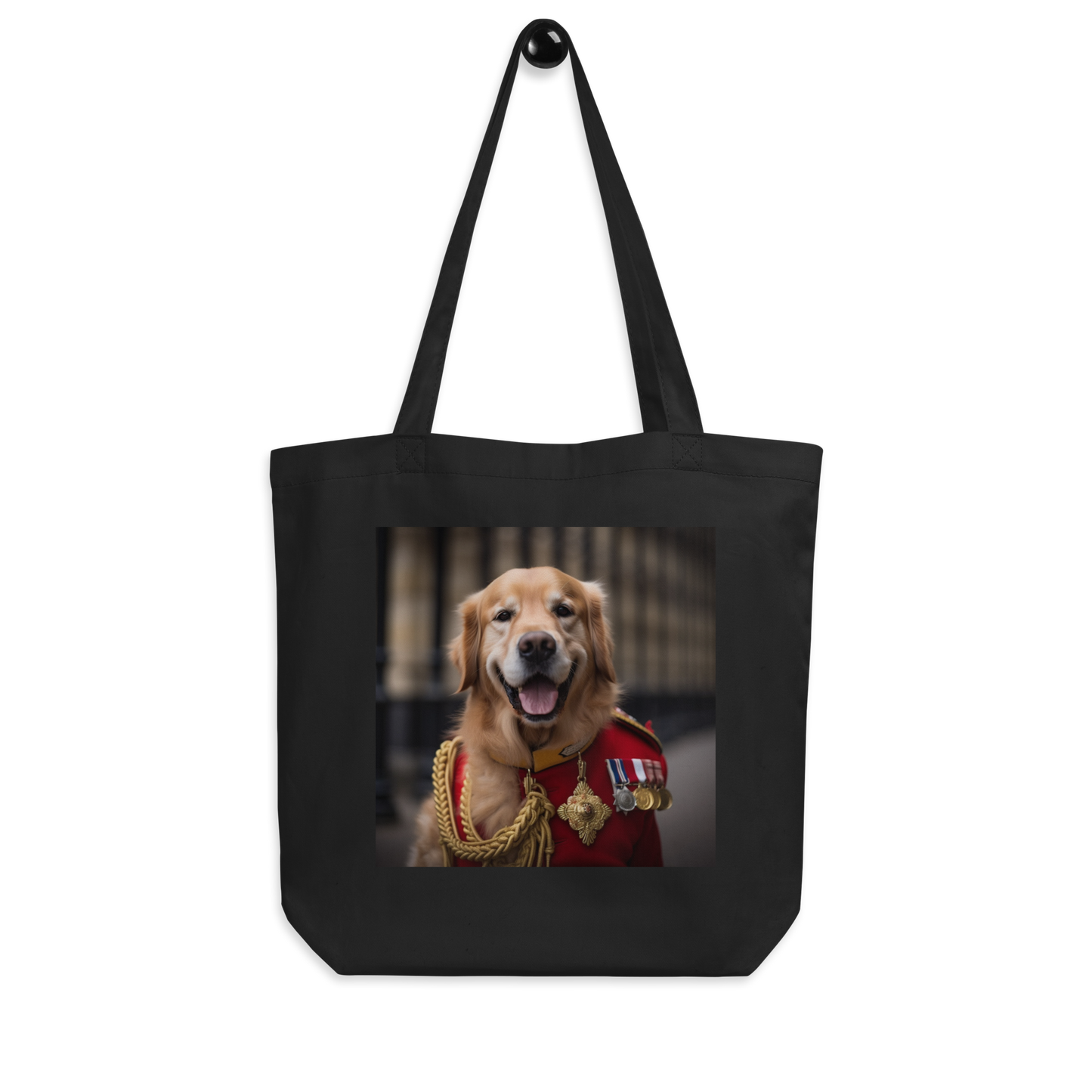 Golden Retriever BritishRoyalGuard Eco Tote Bag