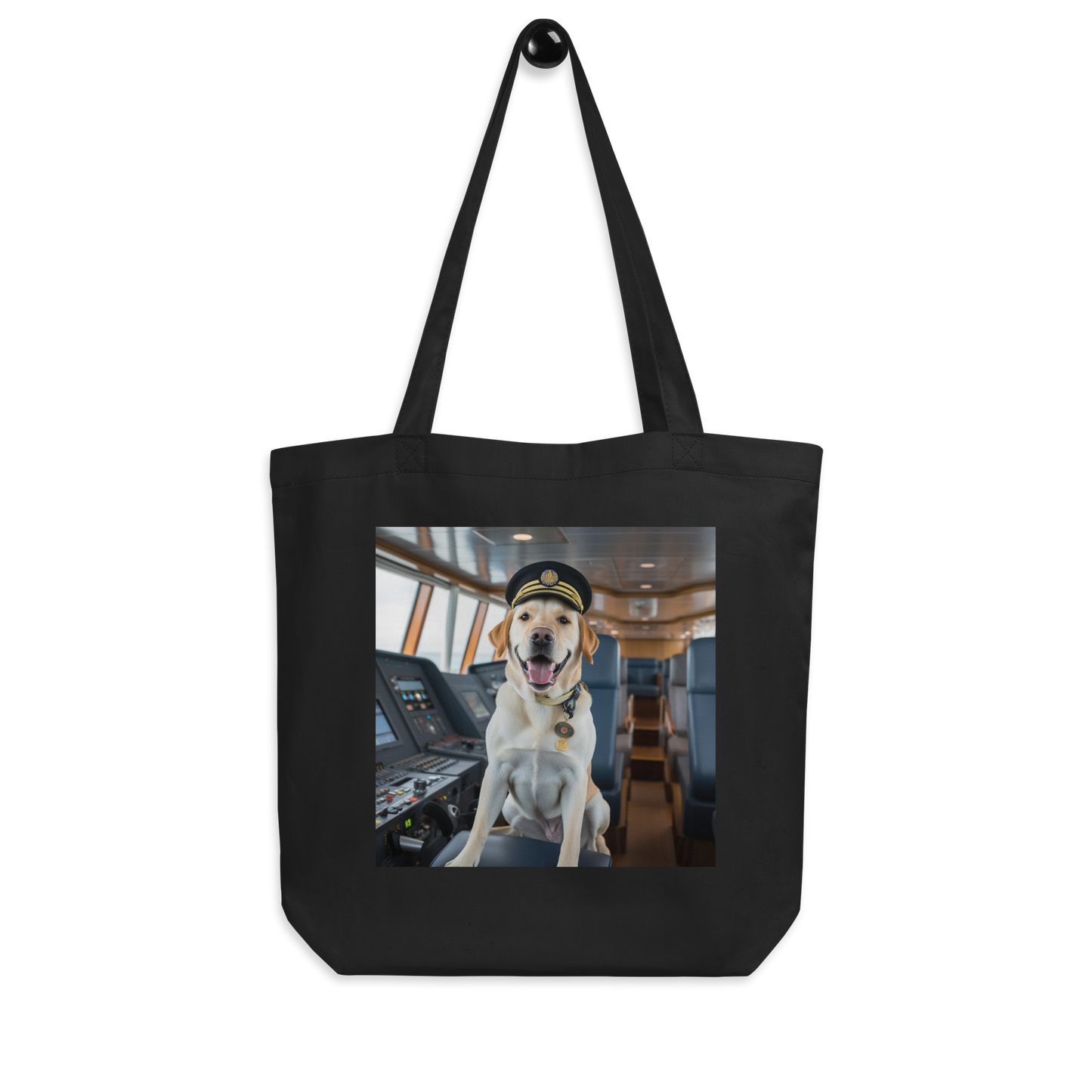 Labrador Retriever CruiseShipCaptain Eco Tote Bag