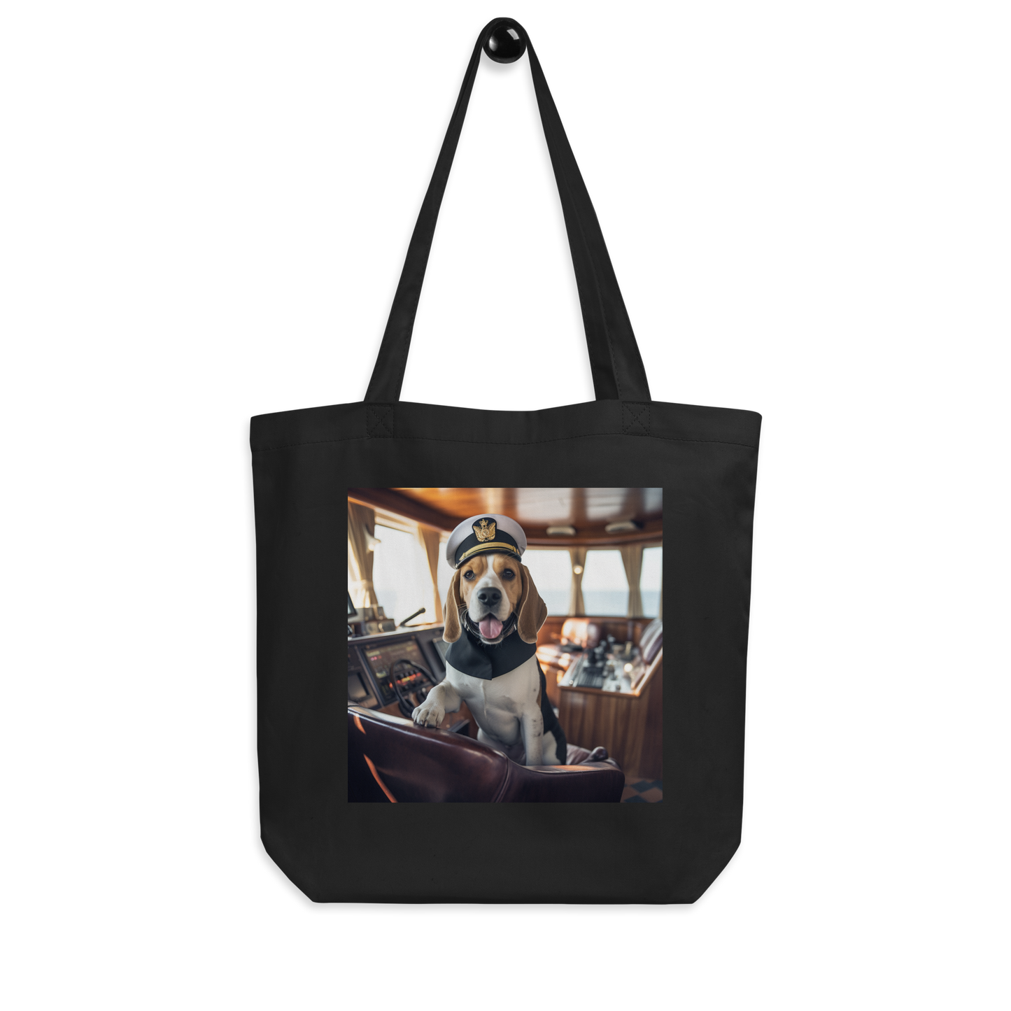 Beagle CruiseShipCaptain Eco Tote Bag