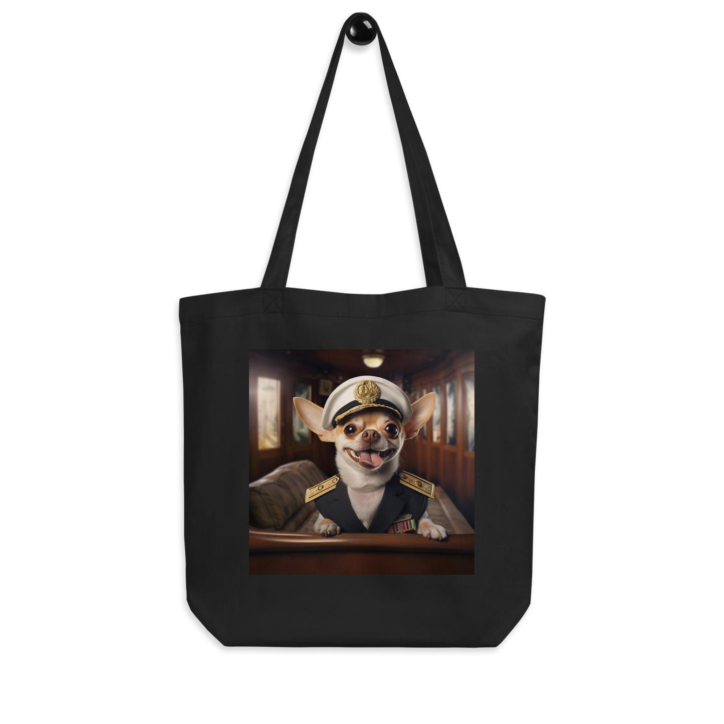 Chihuahua CruiseShipCaptain Eco Tote Bag